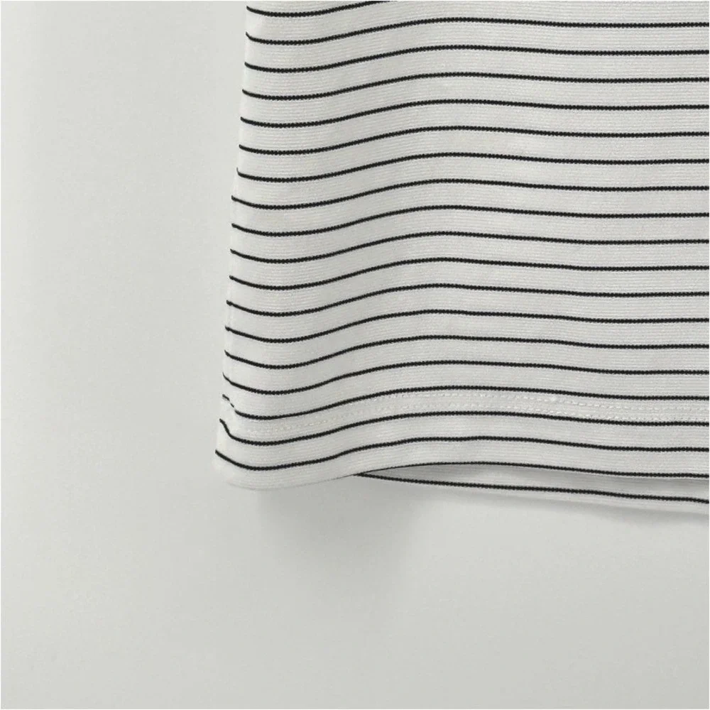 Nike Golf Dri-FIT Polo Shirt Mens XXL White Black Striped Short Sleeve Standard